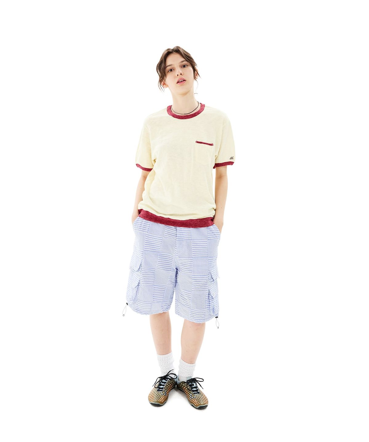 썬러브투어(SUNLOVETOUR) Legacy Ringer Tee Ivory