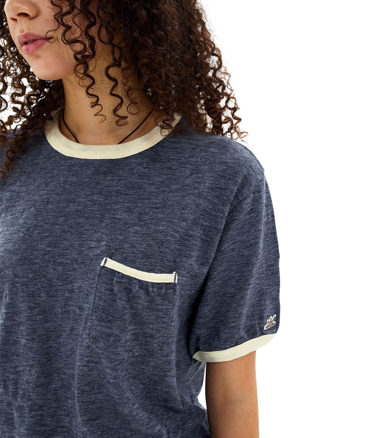 썬러브투어(SUNLOVETOUR) Legacy Ringer Tee Navy