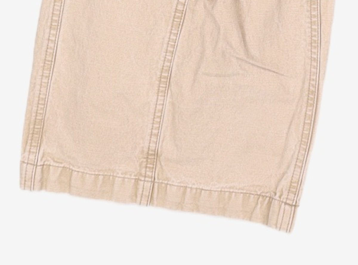 인사일런스(INSILENCE) 워시드 플리츠 루즈 팬츠 ASH BEIGE M