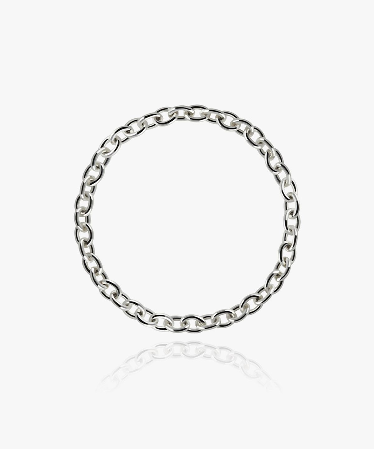 엘렌쥬얼리(HELENE JEWELRY) 925 실버 Silver 고방 체인 은 반지