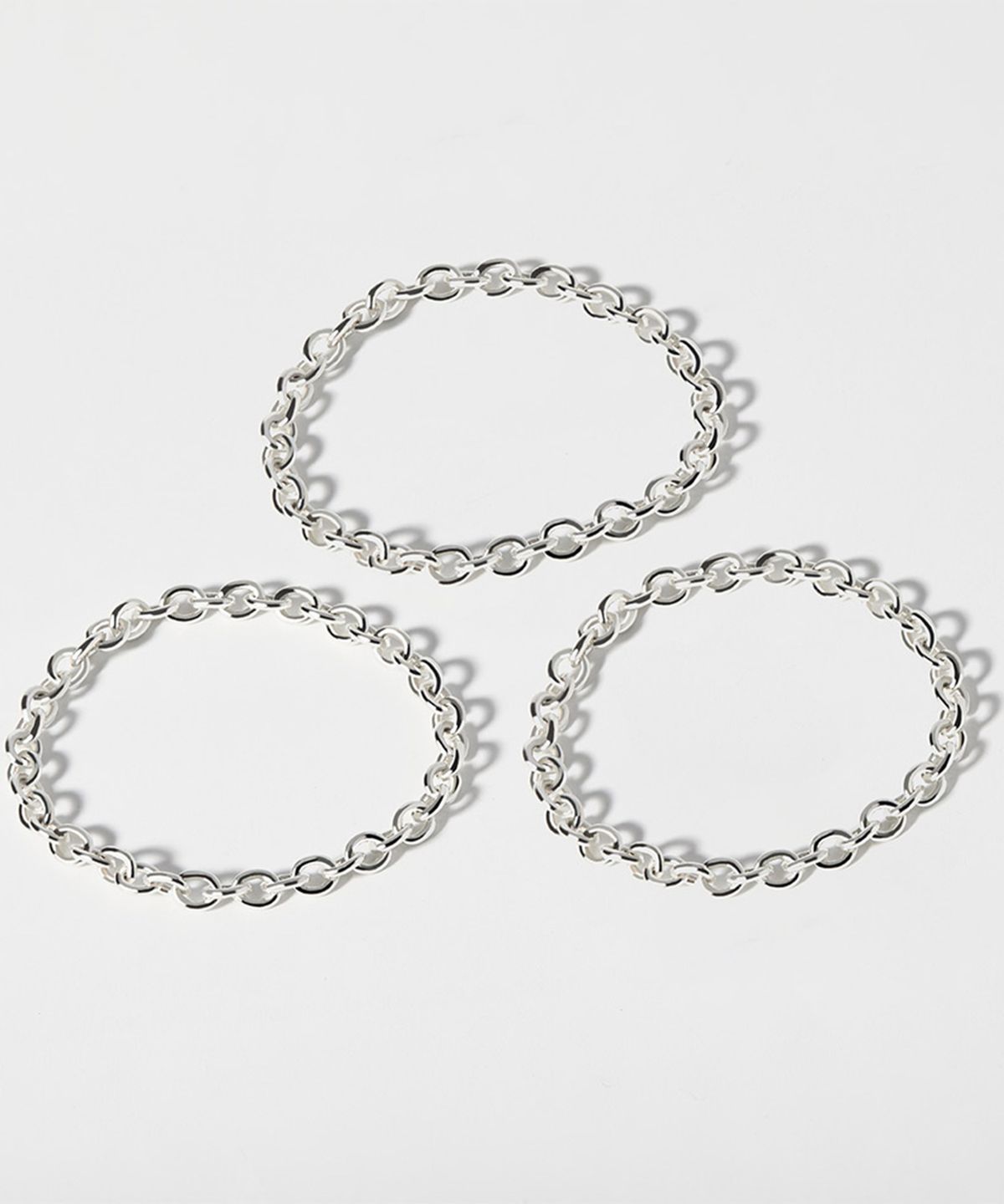 엘렌쥬얼리(HELENE JEWELRY) 925 실버 Silver 고방 체인 은 반지