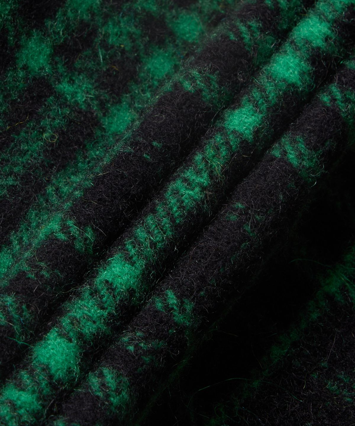 마르니(MARNI) 타탄 체크 프린지 머플러 - 블랙:그린 / SCMC0151Y0UAW063CHN99