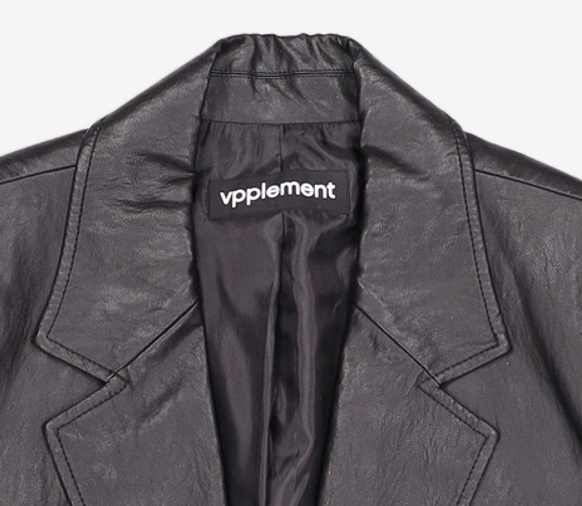 브플먼트(vpplement) 레더/라이더스 재킷 S