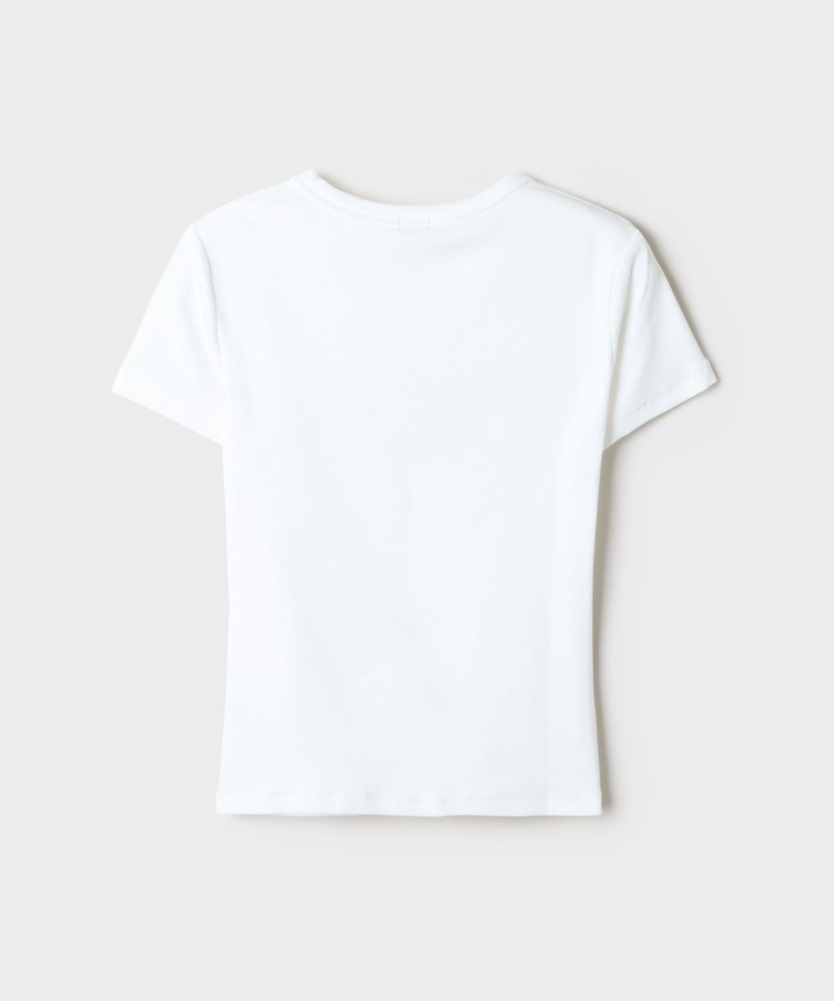 스파오(SPAO) BEANTOWN CITY 체인자수 슬림핏 반팔티_SPRPG37G51