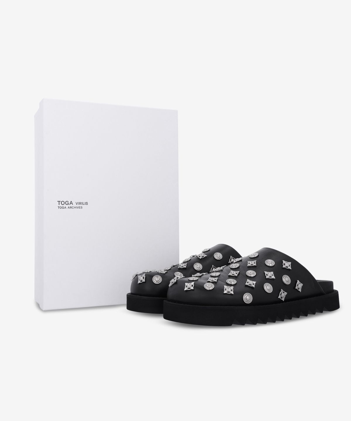 토가(TOGA) [TOGA VIRILIS] 아일렛 메탈 사보 슬라이드 - 블랙 / AJ1156BLACK