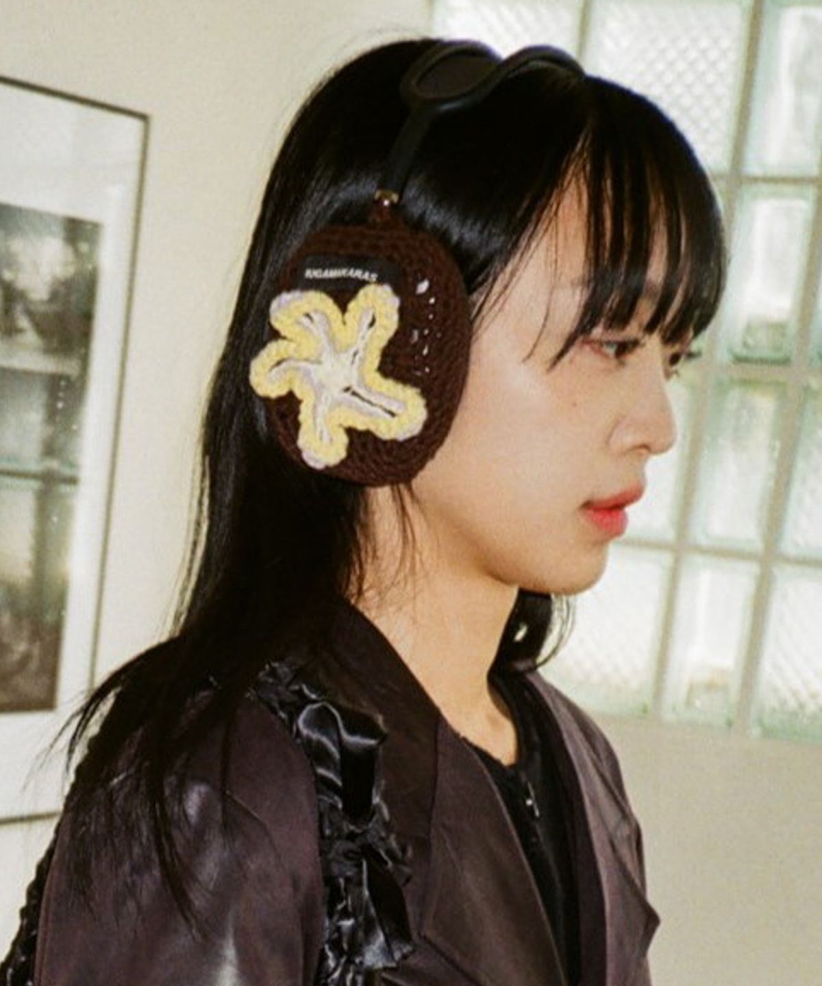 이우가마카라스(IUGAMAKARAS) Crochet Max Case (Choco Banana)