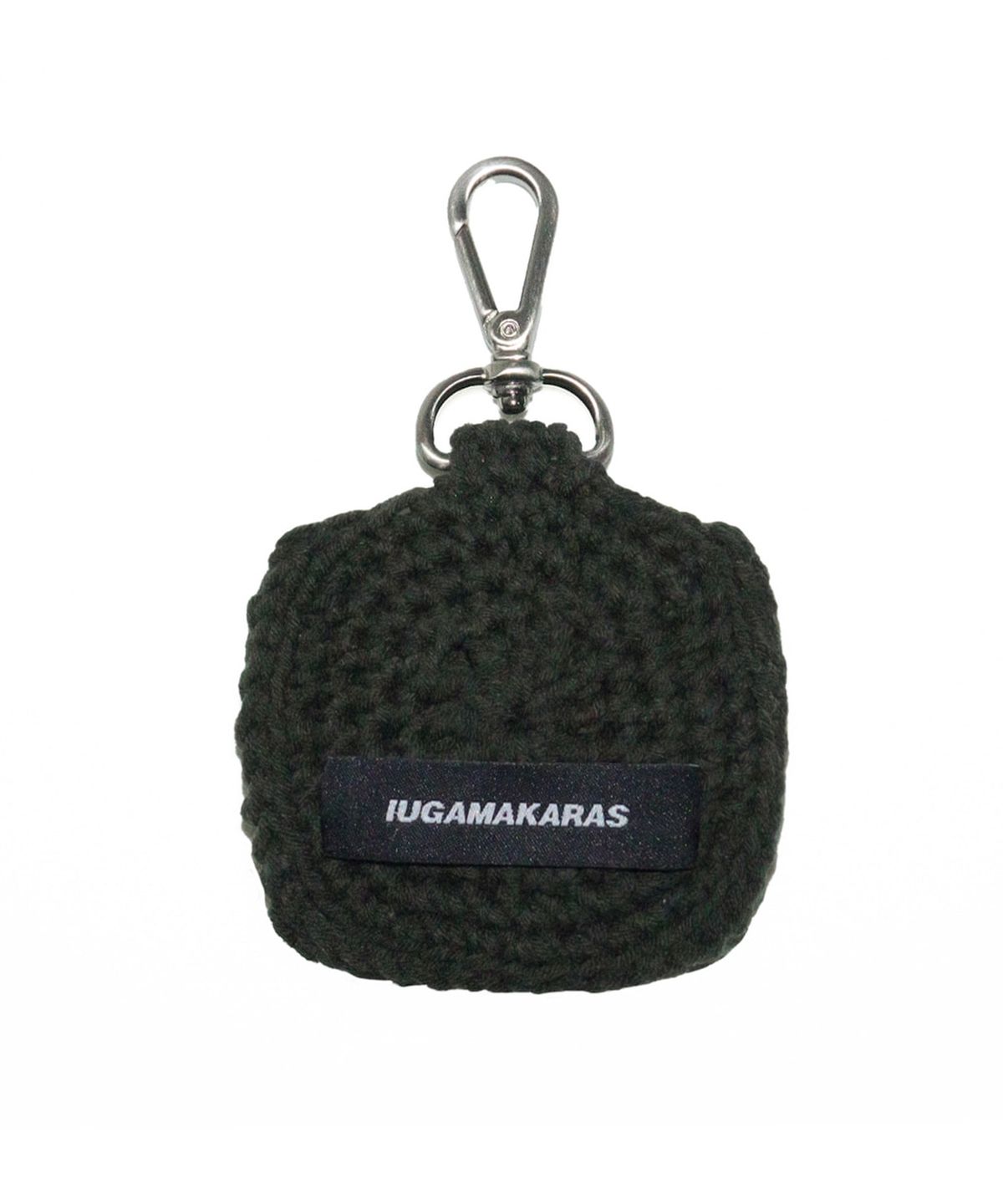 이우가마카라스(IUGAMAKARAS) Crochet Mini Pouch (Avocado)