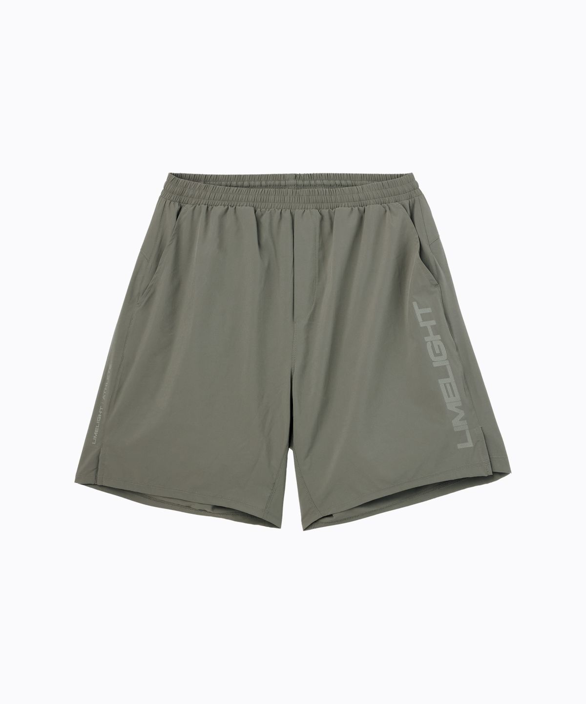 라임라잇 어패럴(LIMELIGHT APPAREL) 애슬릿 라임라잇 빅 로고 라이너 쇼츠 (세이지/세이지)