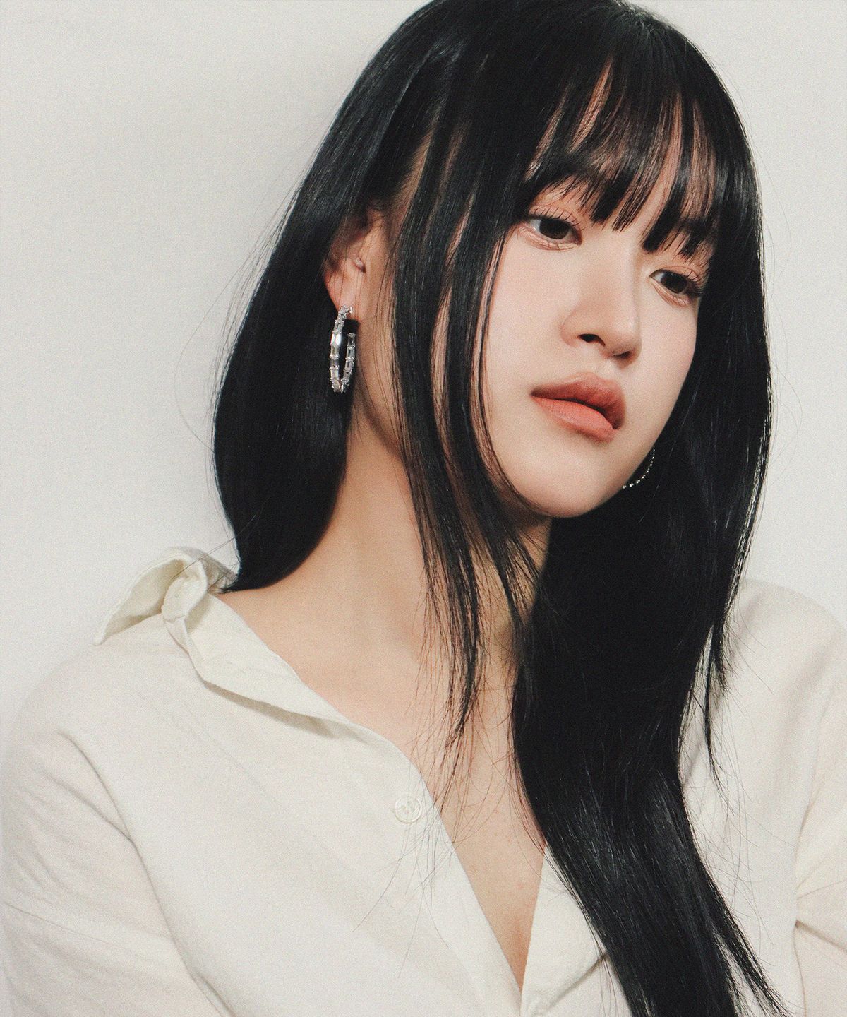 스몰굿띵(SMGT) 스퀘어 링 HOOP EARRING