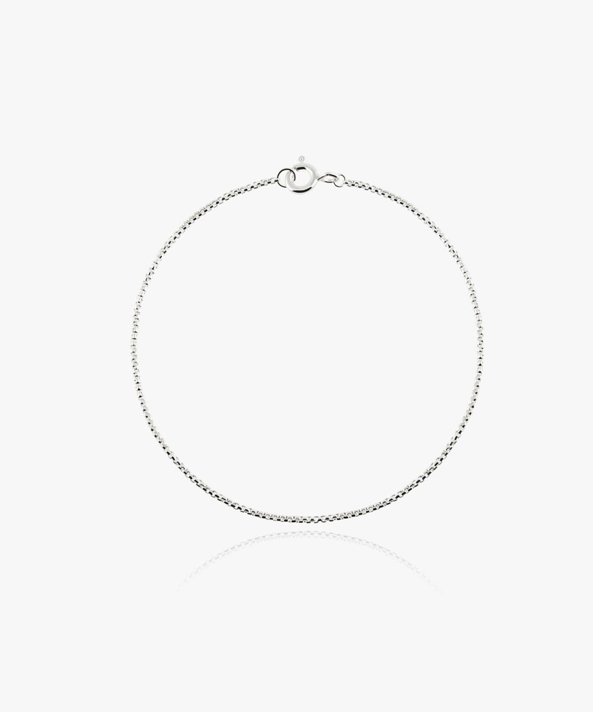 엘렌쥬얼리(HELENE JEWELRY) 925 실버 Silver 라운드 체인 은 팔찌
