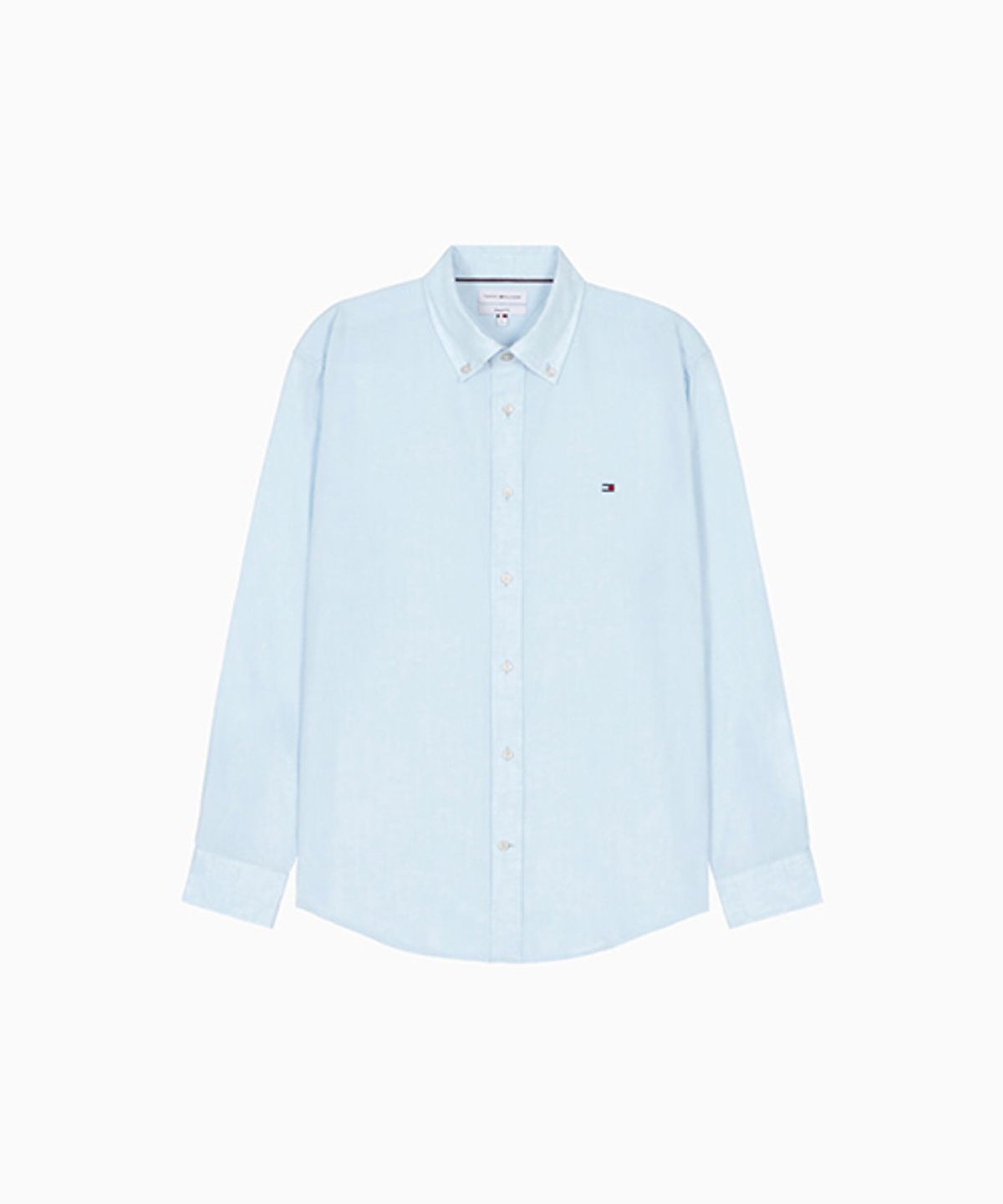 타미힐피거(TOMMY HILFIGER) [Regular fit] 린넨 블렌드 레귤러 버튼 다운 셔츠 (T12G6WSH040MT2C3N)
