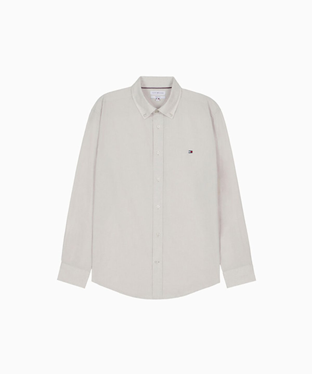 타미힐피거(TOMMY HILFIGER) [Regular fit] 린넨 블렌드 레귤러 버튼 다운 셔츠 (T12G6WSH040MT2PQV)