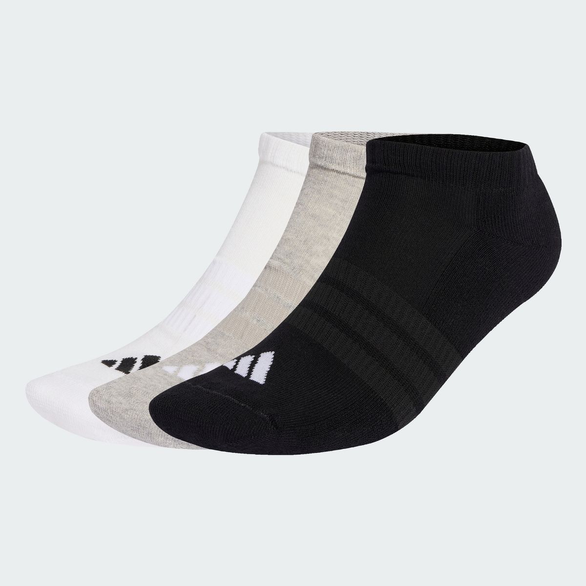 아디다스(ADIDAS) 에센셜 로우컷 쿠션 양말 3켤레 KD6721