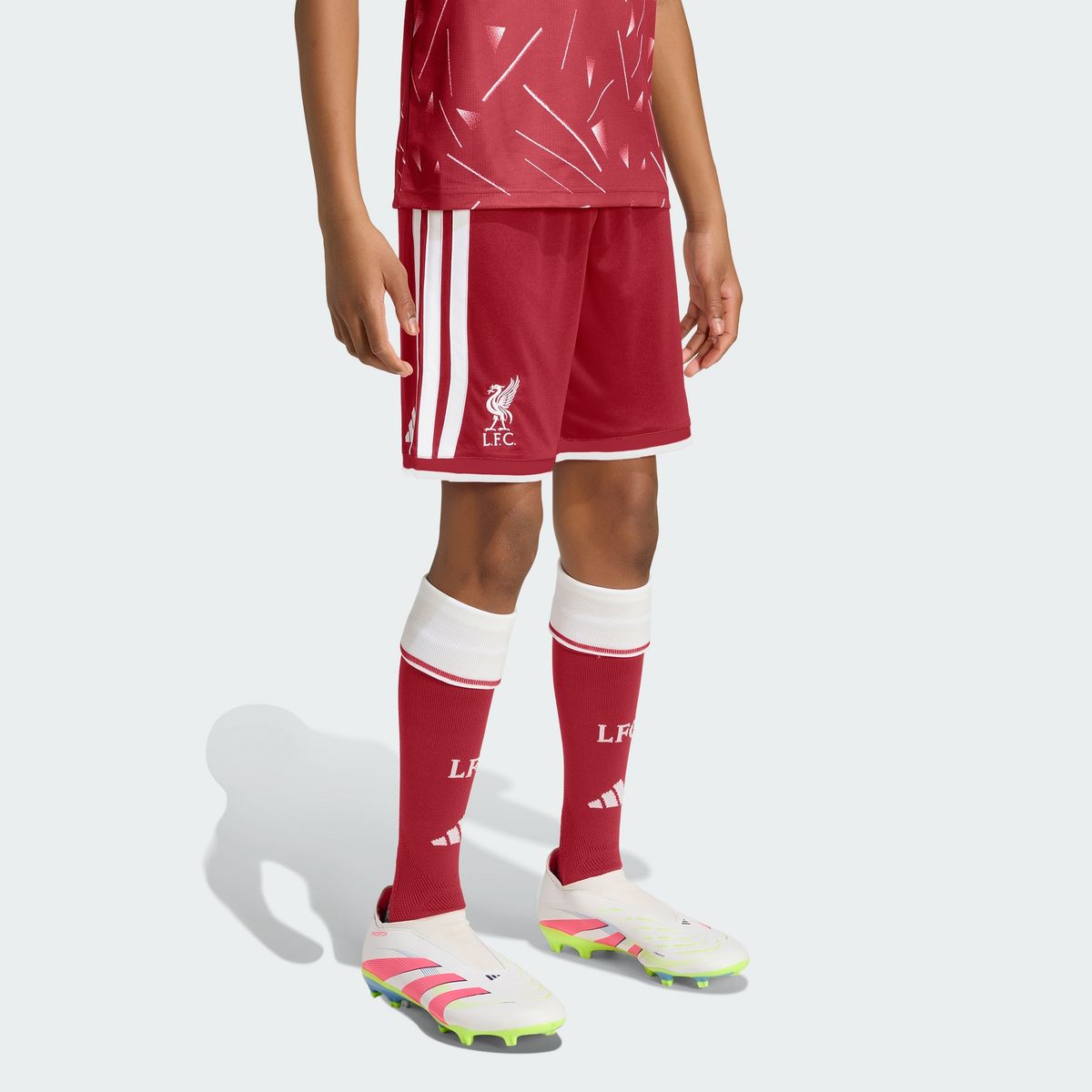 아디다스 키즈(ADIDAS KIDS) 리버풀 FC 26/27 아동용 홈 쇼츠 KB8264