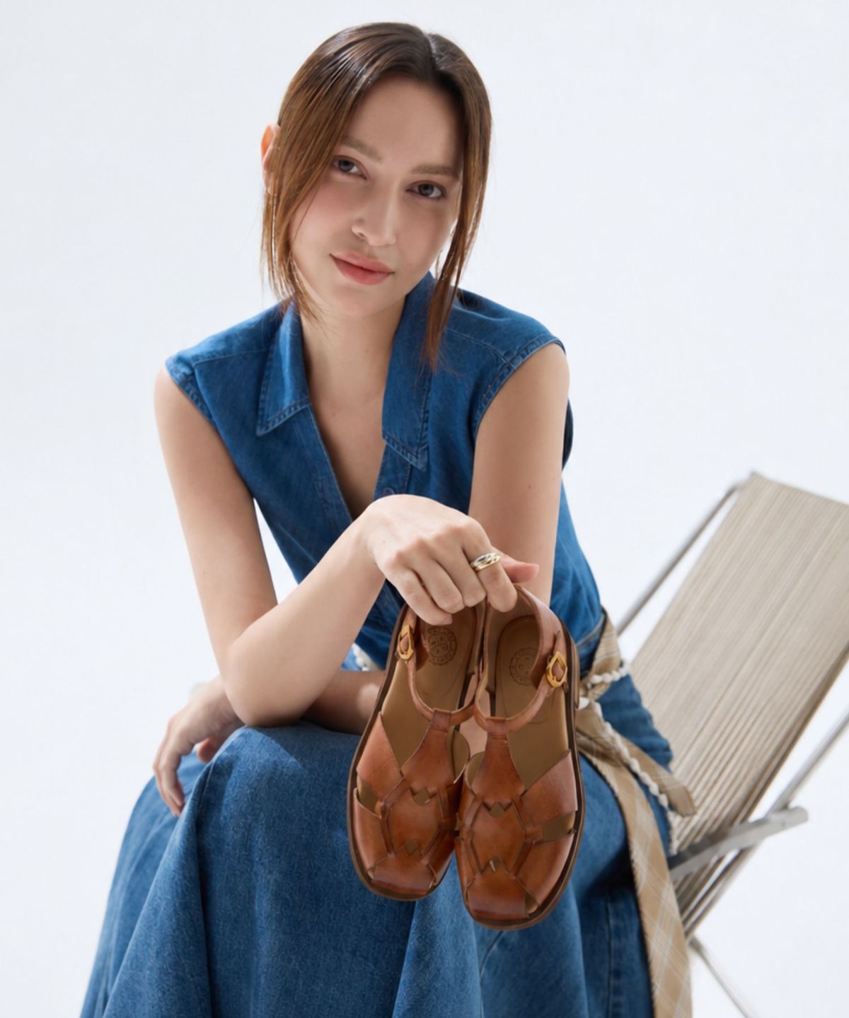 에코에(ECOE) e.c.o.e Vintage Heritage Legacy Sandal - Vintage Tan