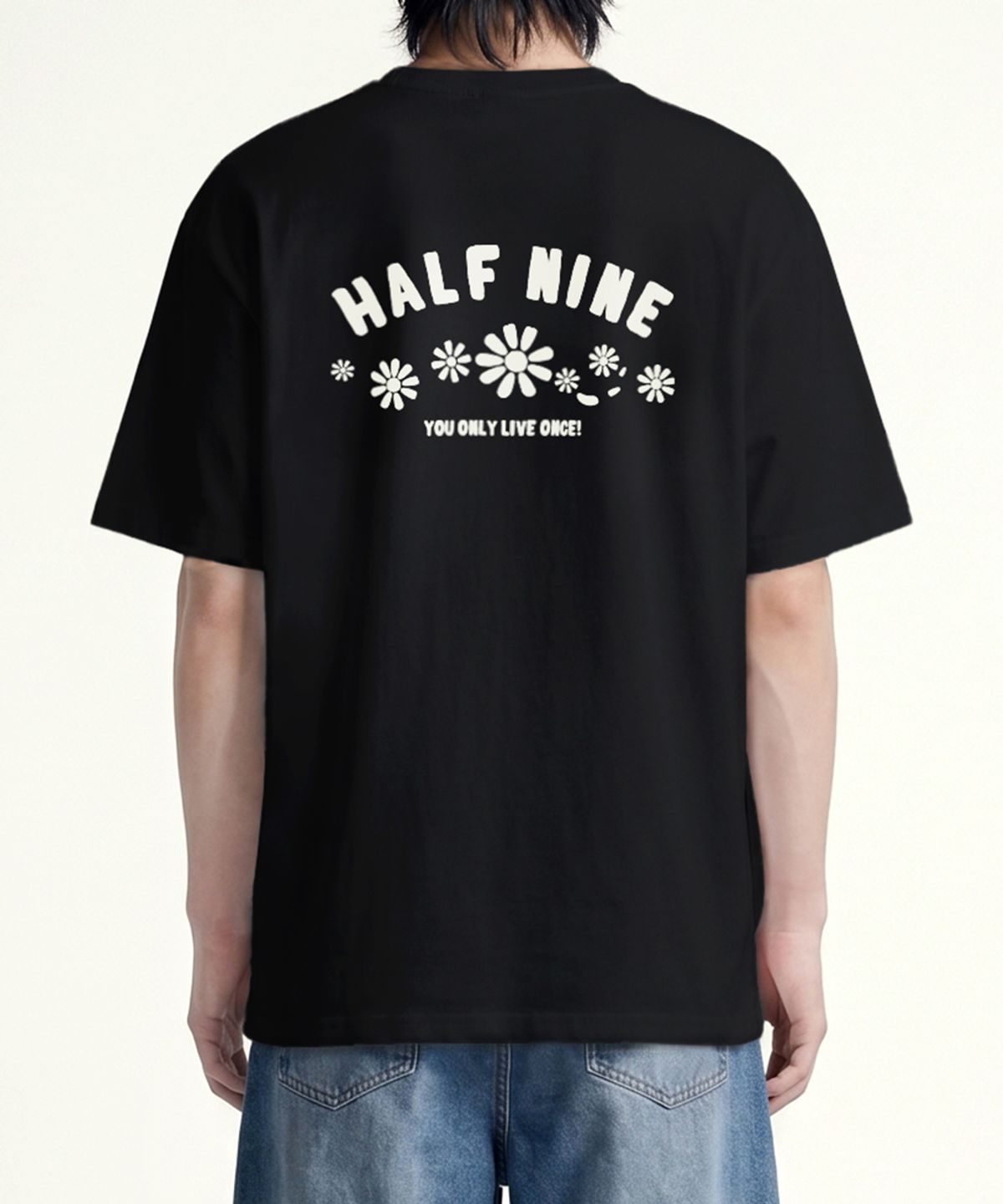 하프나인(HALFNINE) 웨스트코스트 무드 반팔 티셔츠 I05BRD_HBX11335