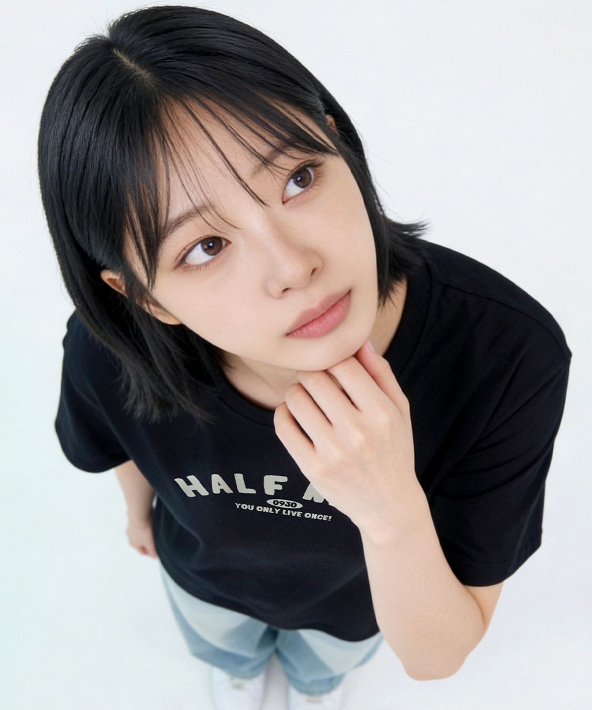 하프나인(HALFNINE) 웨스트코스트 무드 반팔 티셔츠 I05BRD_HBX11335