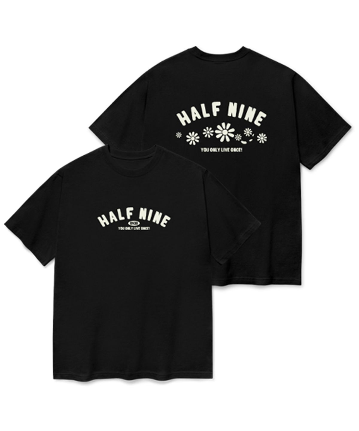 하프나인(HALFNINE) 웨스트코스트 무드 반팔 티셔츠 I05BRD_HBX11335
