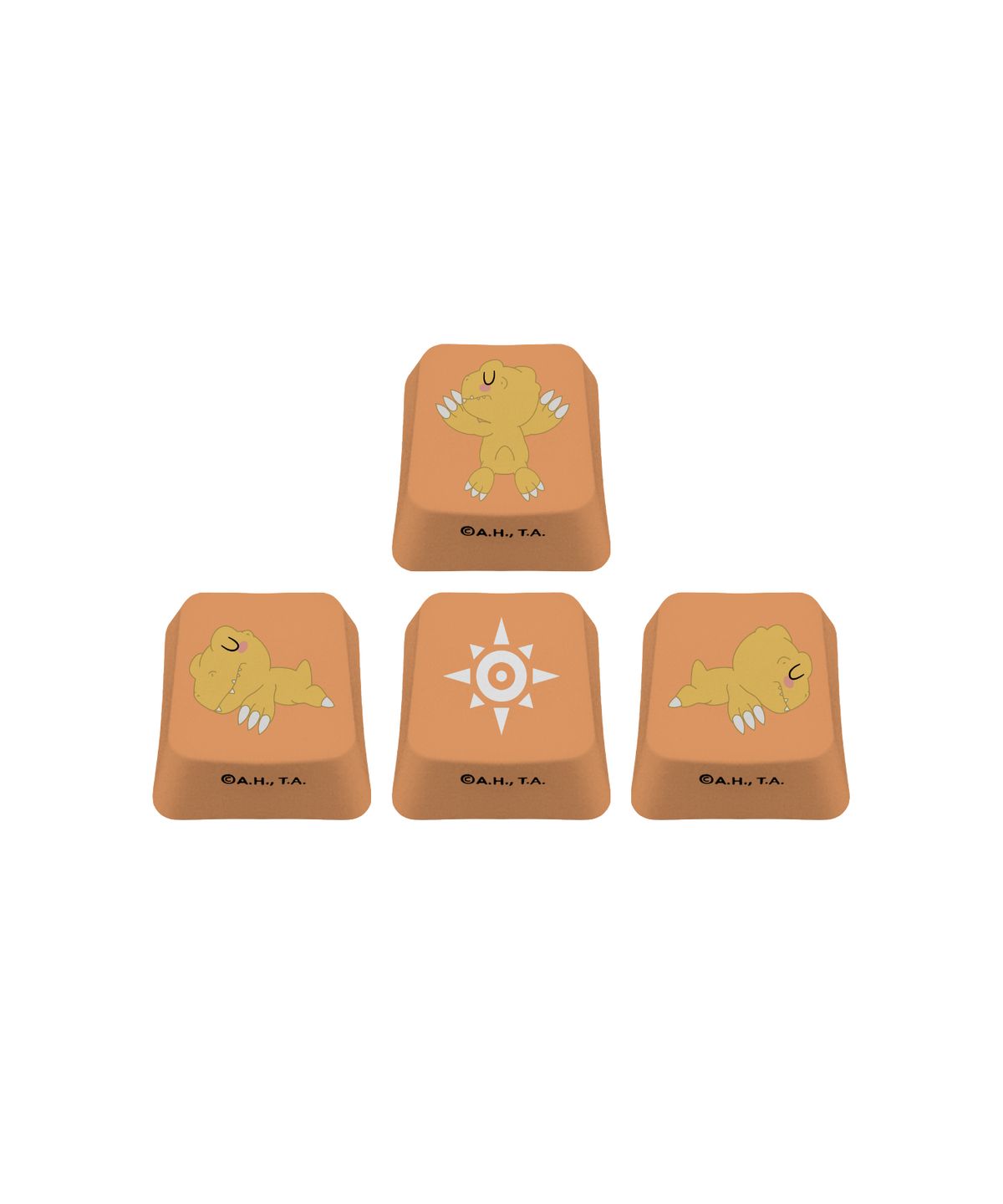오드스튜디오(ODDSTUDIO) [디지몬 어드벤처] Digimon Adventure Keycap Set