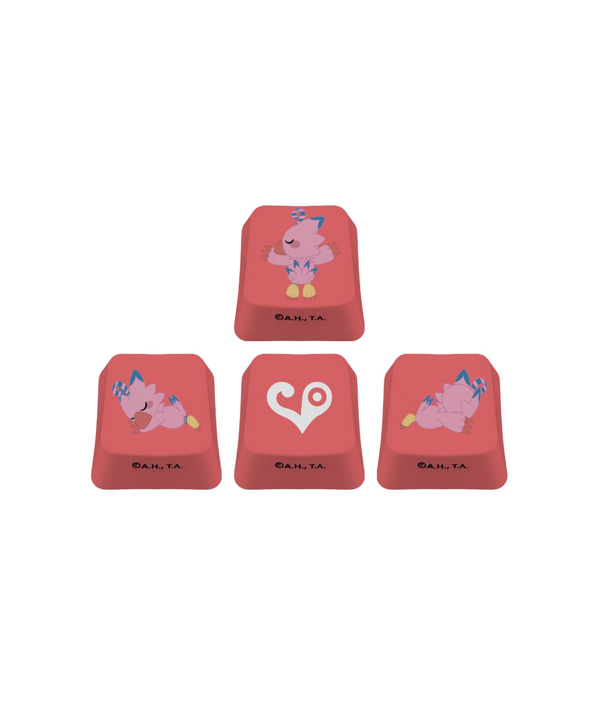 오드스튜디오(ODDSTUDIO) [디지몬 어드벤처] Digimon Adventure Keycap Set