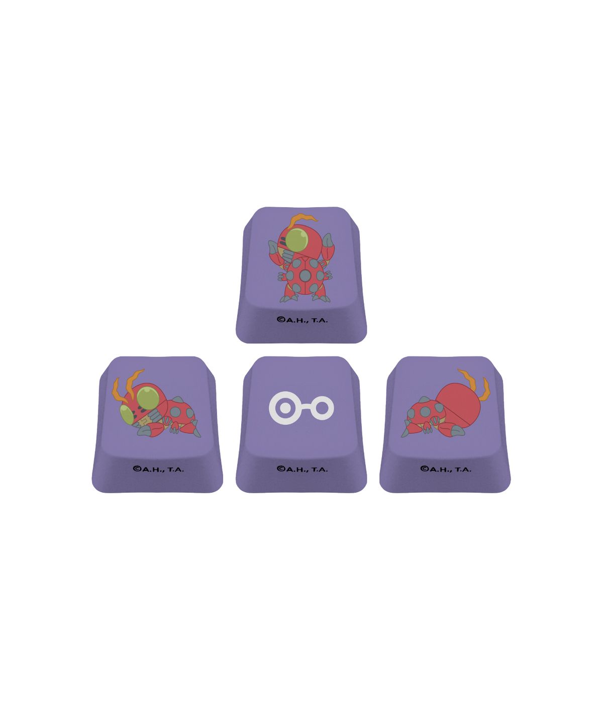 오드스튜디오(ODDSTUDIO) [디지몬 어드벤처] Digimon Adventure Keycap Set