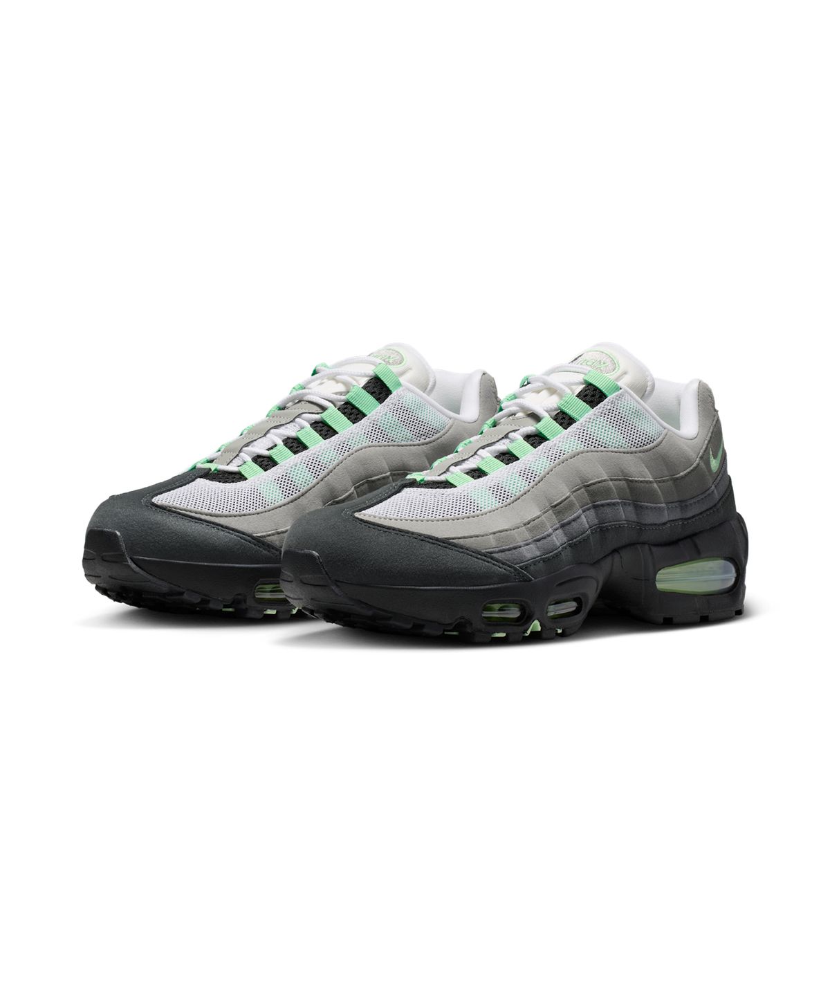 나이키(NIKE) 에어 맥스 95 빅 버블 W - 블랙:화이트:미디엄 그레이:프레시 민트 / HJ5996-005