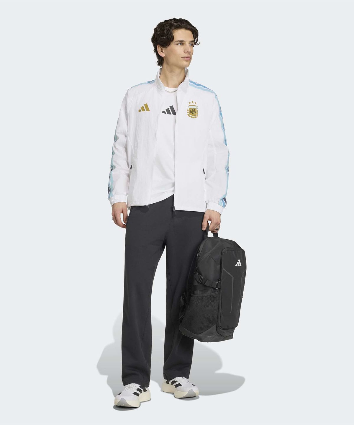 아디다스(ADIDAS) 아르헨티나 홈 앤썸 재킷 - 화이트 / JZ6285