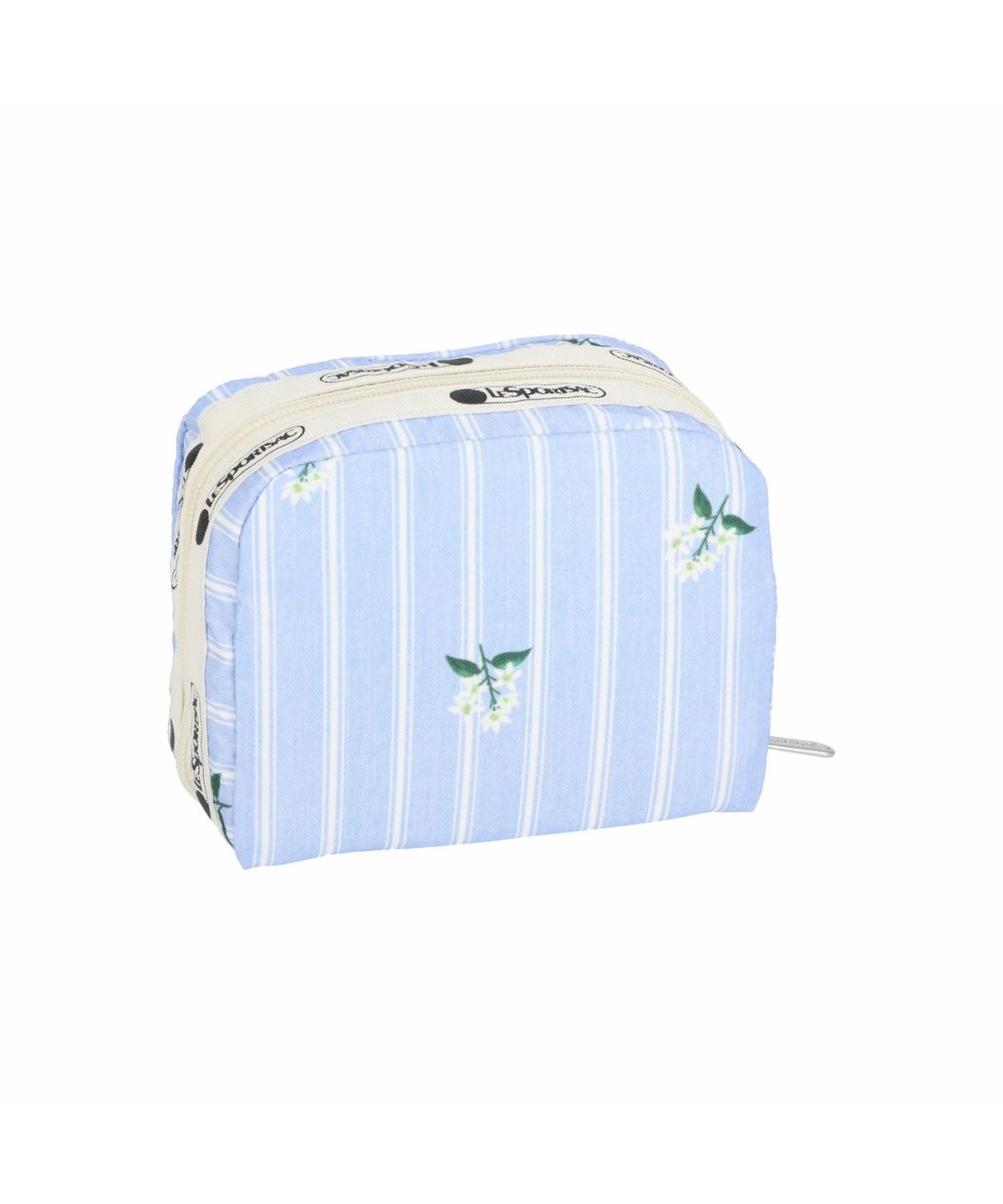 레스포색(LESPORTSAC) 자스민 스트라이프 스퀘어 코스메틱 파우치 [6701.HG28]