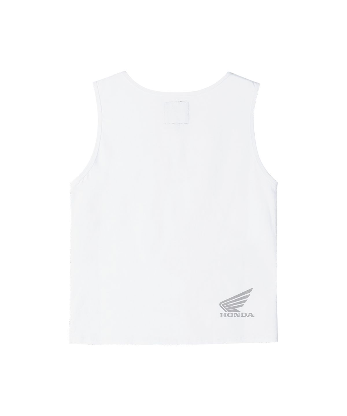 핍스 모터사이클(PHYPS MOTORCYCLE) Womens Motorsport Crop Sleeveless White