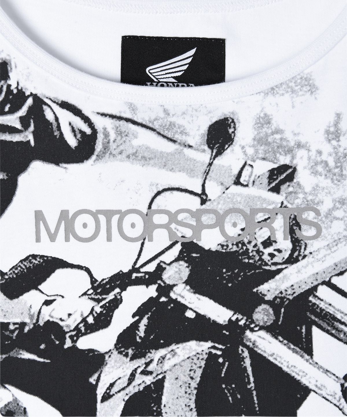 핍스 모터사이클(PHYPS MOTORCYCLE) Womens Motorsport Crop Sleeveless White