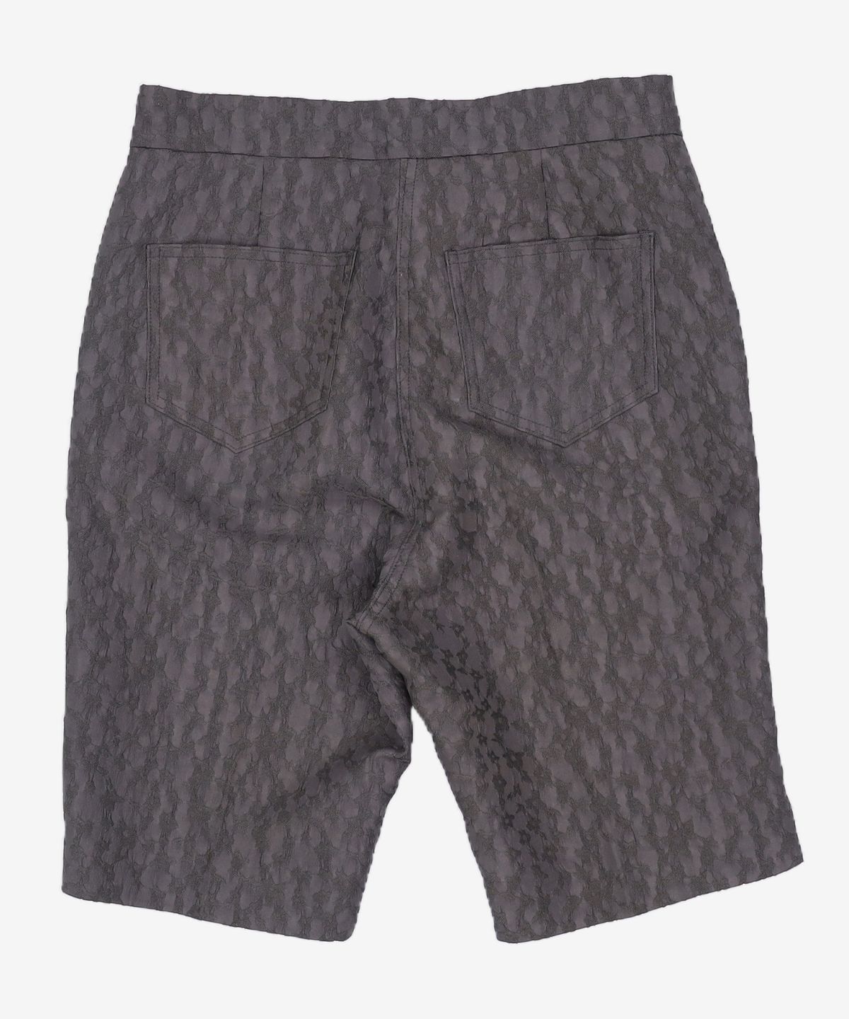 다이애그널(DIAGONAL) FLOWER JACQUARD SHORTS (black) M