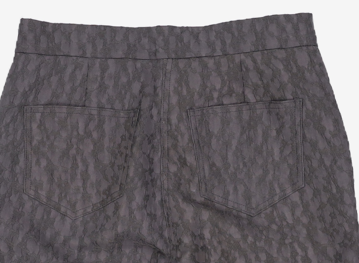 다이애그널(DIAGONAL) FLOWER JACQUARD SHORTS (black) M