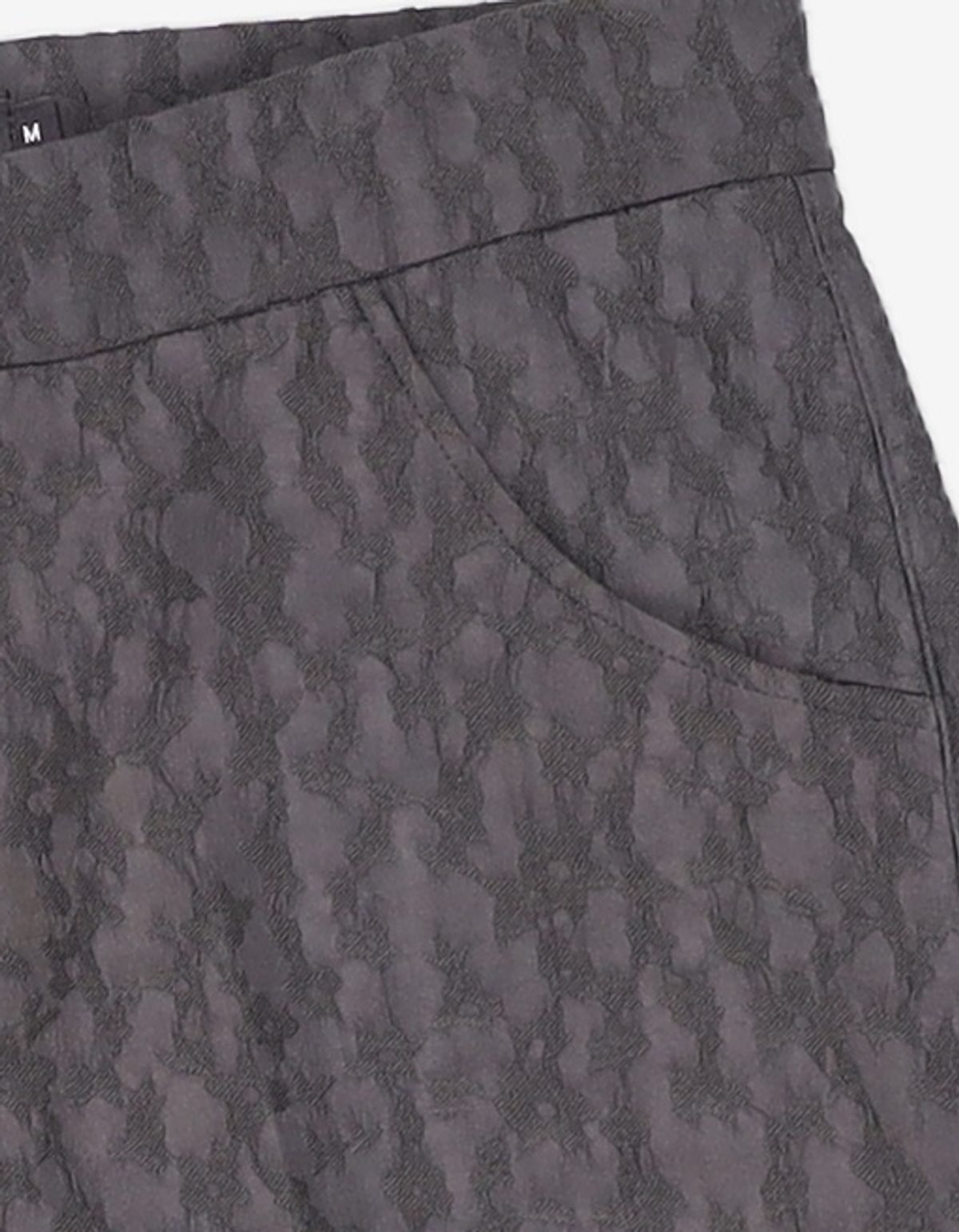 다이애그널(DIAGONAL) FLOWER JACQUARD SHORTS (black) M