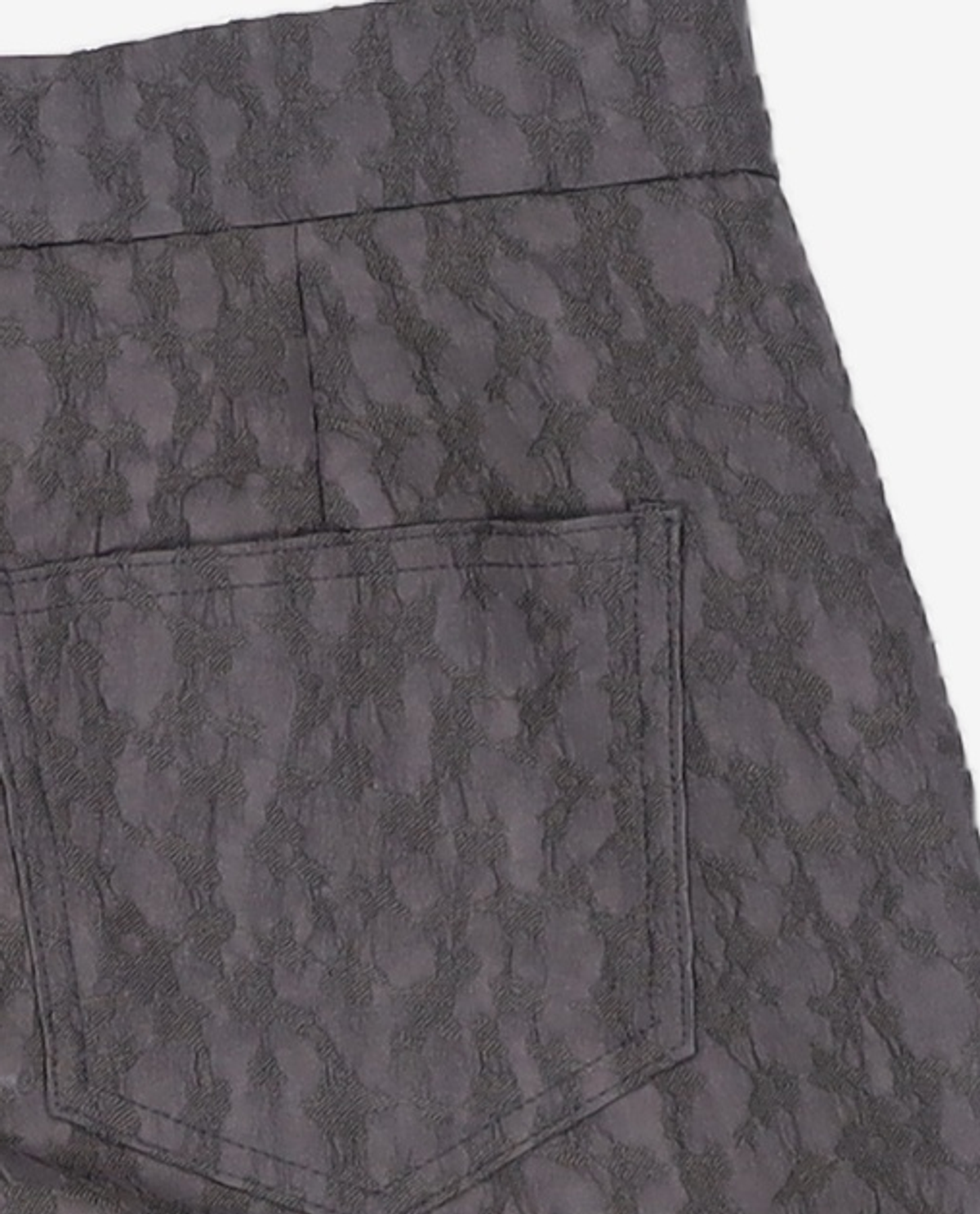 다이애그널(DIAGONAL) FLOWER JACQUARD SHORTS (black) M