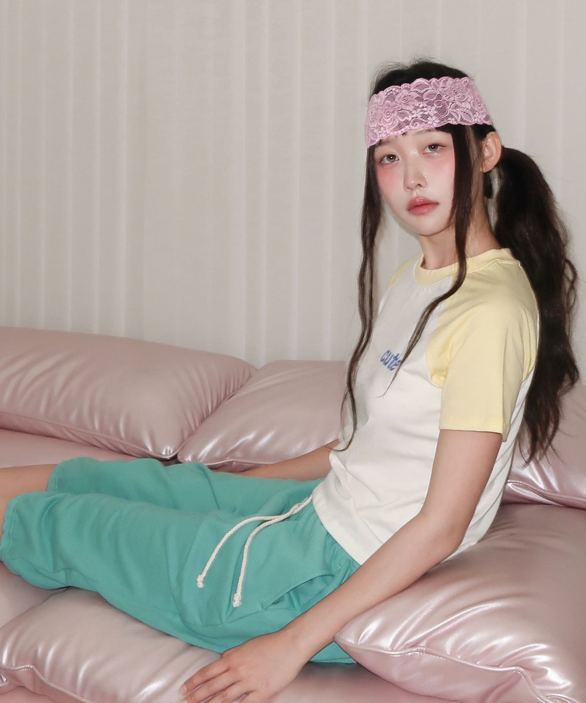 키코지(KIKOZY) 앤드 터프 미디 팬츠 민트