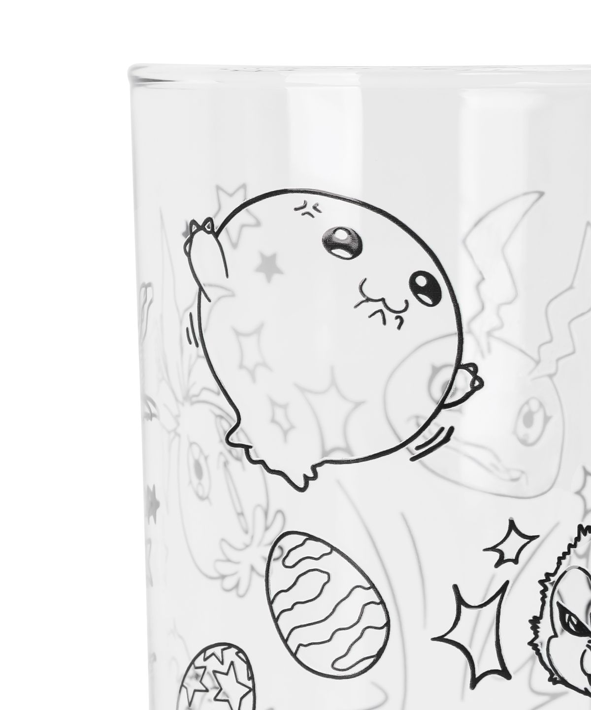 오드스튜디오(ODDSTUDIO) [디지몬 어드벤처] In-Training Ⅱ Stage Digimon Glass Cup