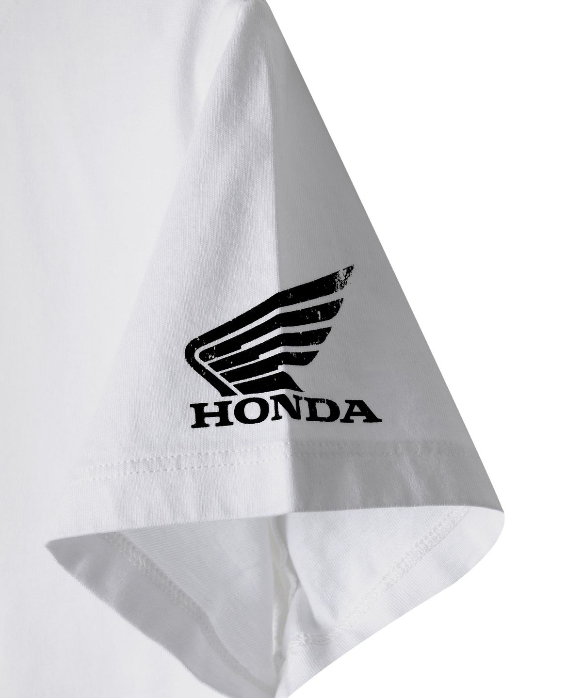 핍스 모터사이클(PHYPS MOTORCYCLE) Womens Vintage Ride Washed Crop Tee White