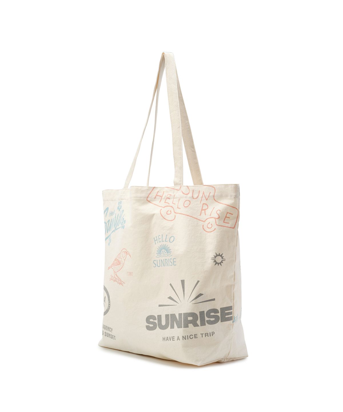 헬로 선라이즈(HELLO SUNRISE) HS Graphic Tote Bag_Ivory