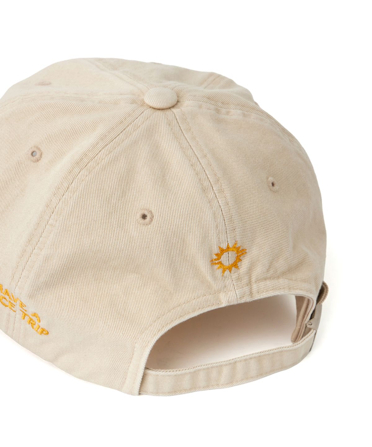 헬로 선라이즈(HELLO SUNRISE) H Logo Cotton Ball Cap_Beige