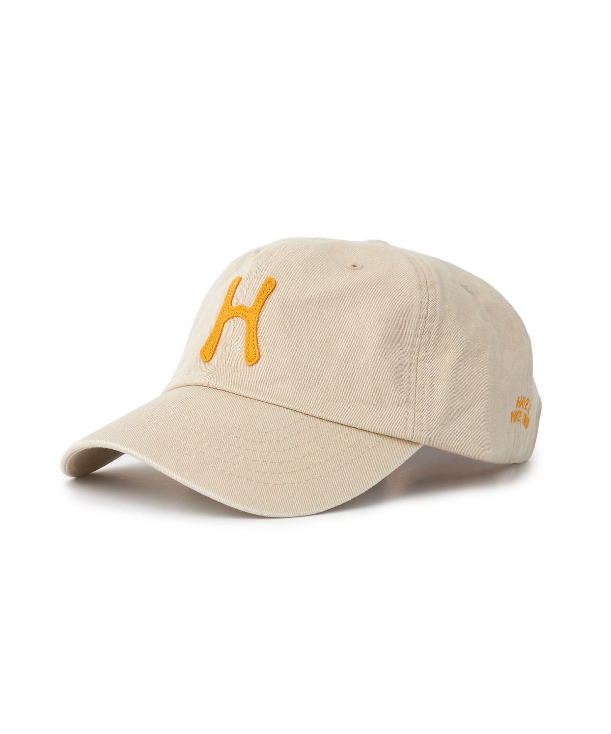 헬로 선라이즈(HELLO SUNRISE) H Logo Cotton Ball Cap_Beige
