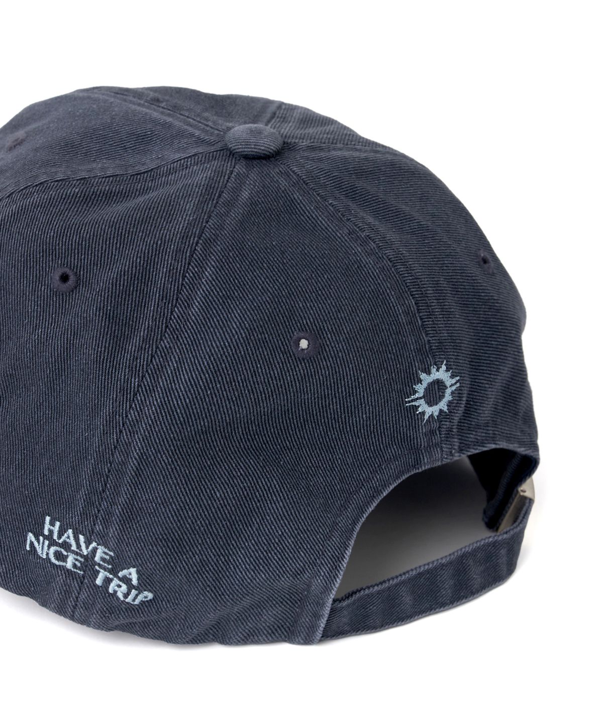 헬로 선라이즈(HELLO SUNRISE) H Logo Cotton Ball Cap_Navy