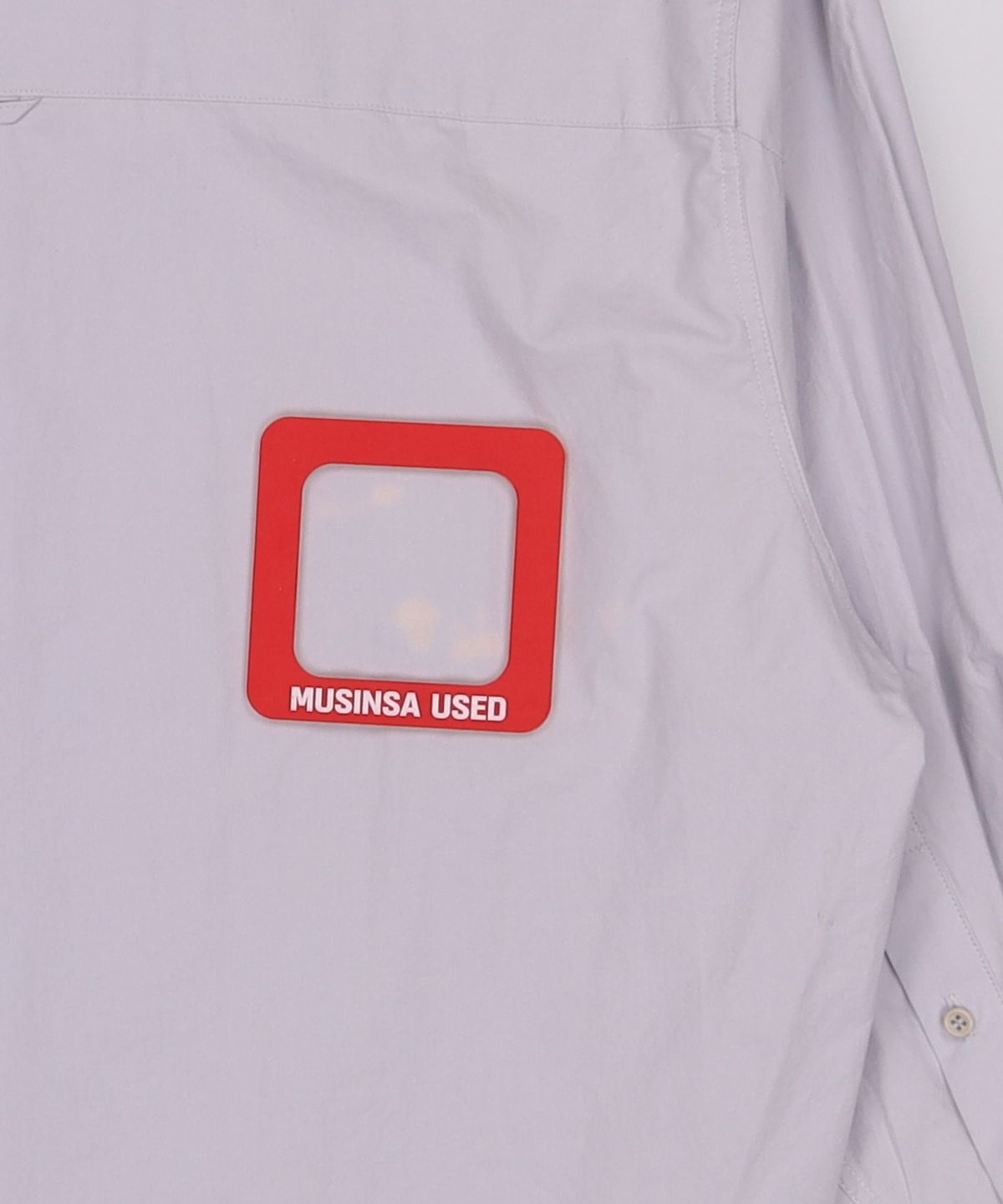 모이아(MOIA) V box shirt (white) FREE