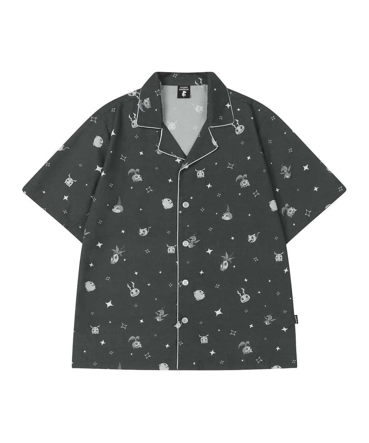 오드스튜디오(ODDSTUDIO) [디지몬 어드벤처] Digimon Adventure Pajama Set - BLACK