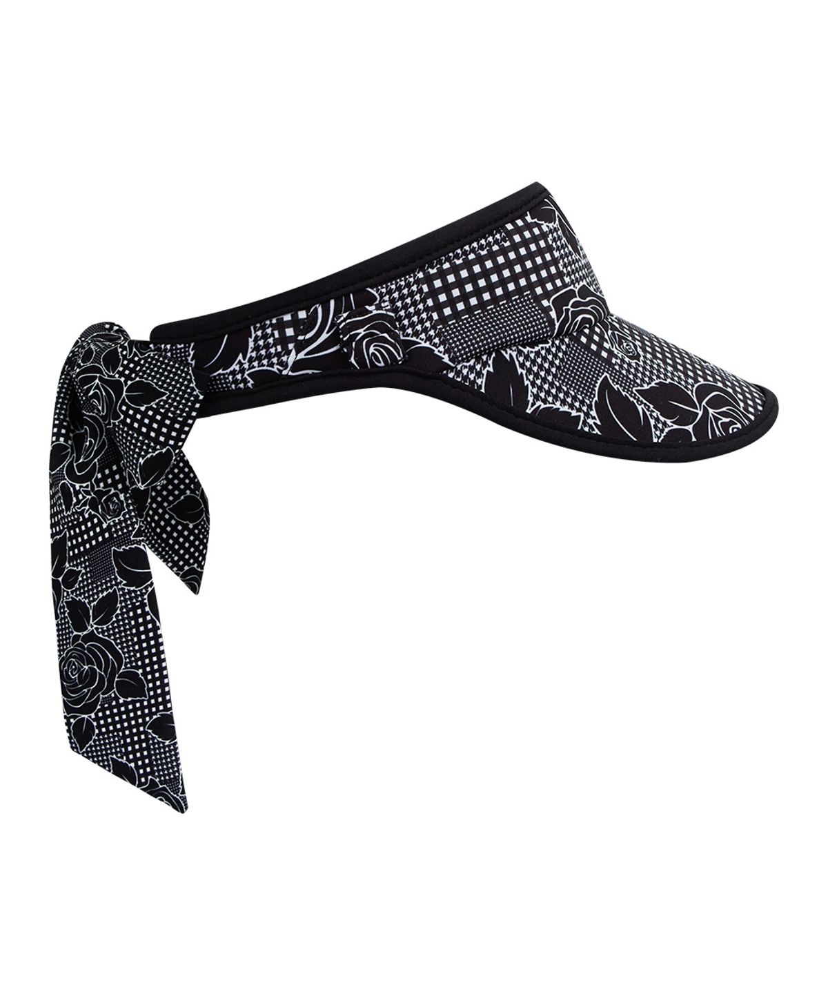 츄쿠츄(CHUCUCHU) 리본 바이저 (FLOWER BLACK) CBFSS-VHT002W
