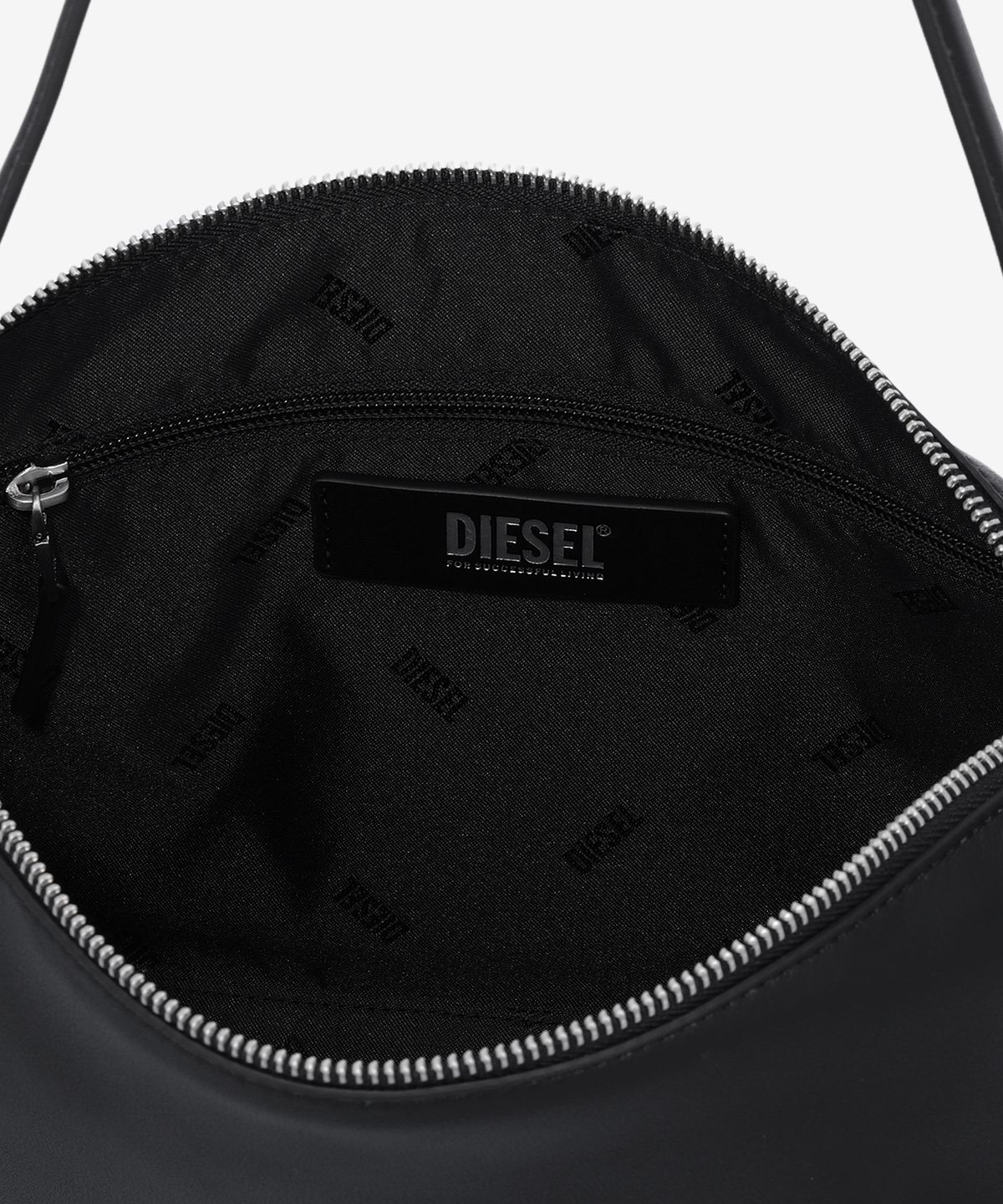 디젤(DIESEL) D-ROP 숄더백 - 블랙 / X10724P9074T8013