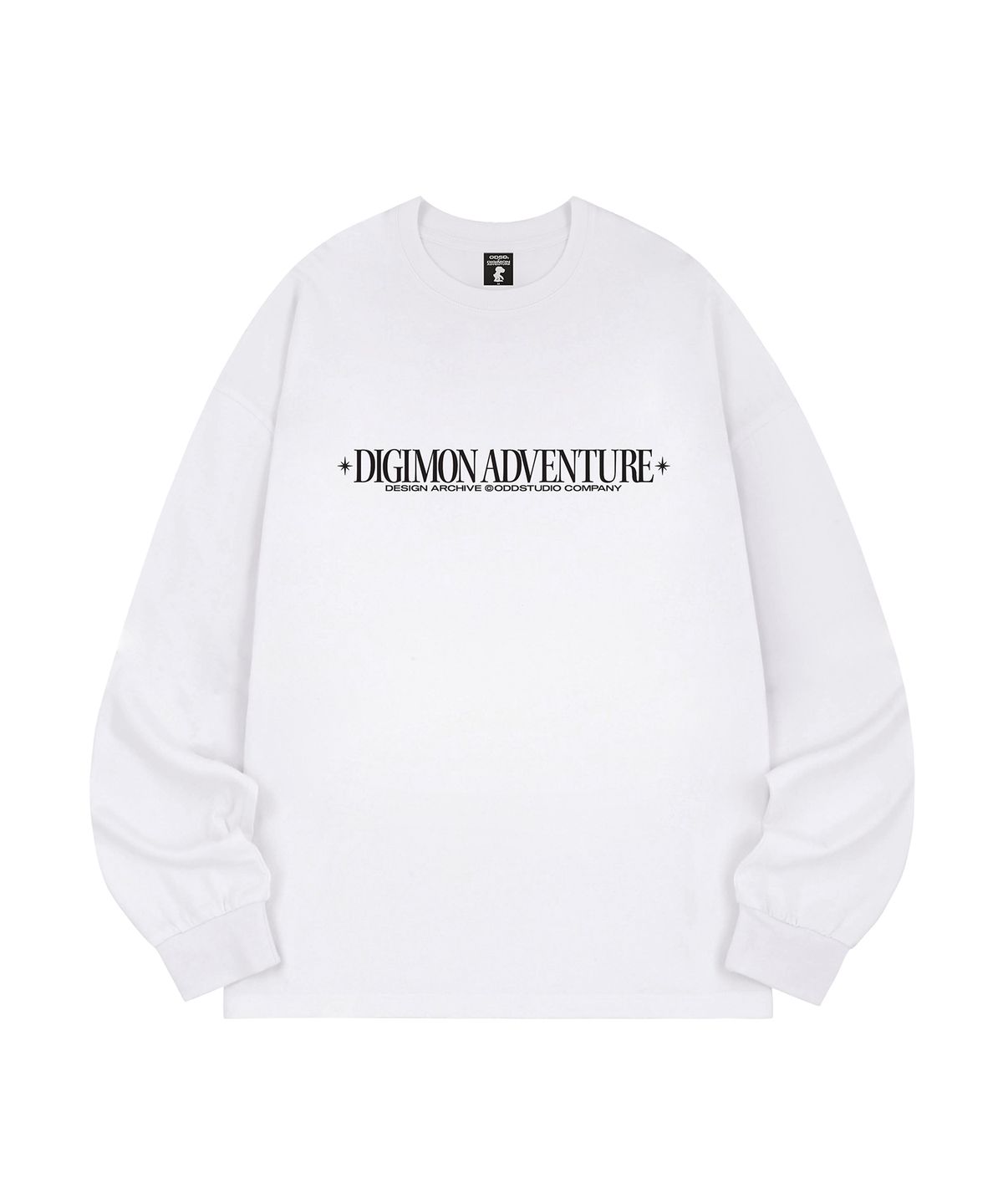 오드스튜디오(ODDSTUDIO) [디지몬 어드벤처] Digimon All Characters Back Graphic Long Sleeve - 2COLOR
