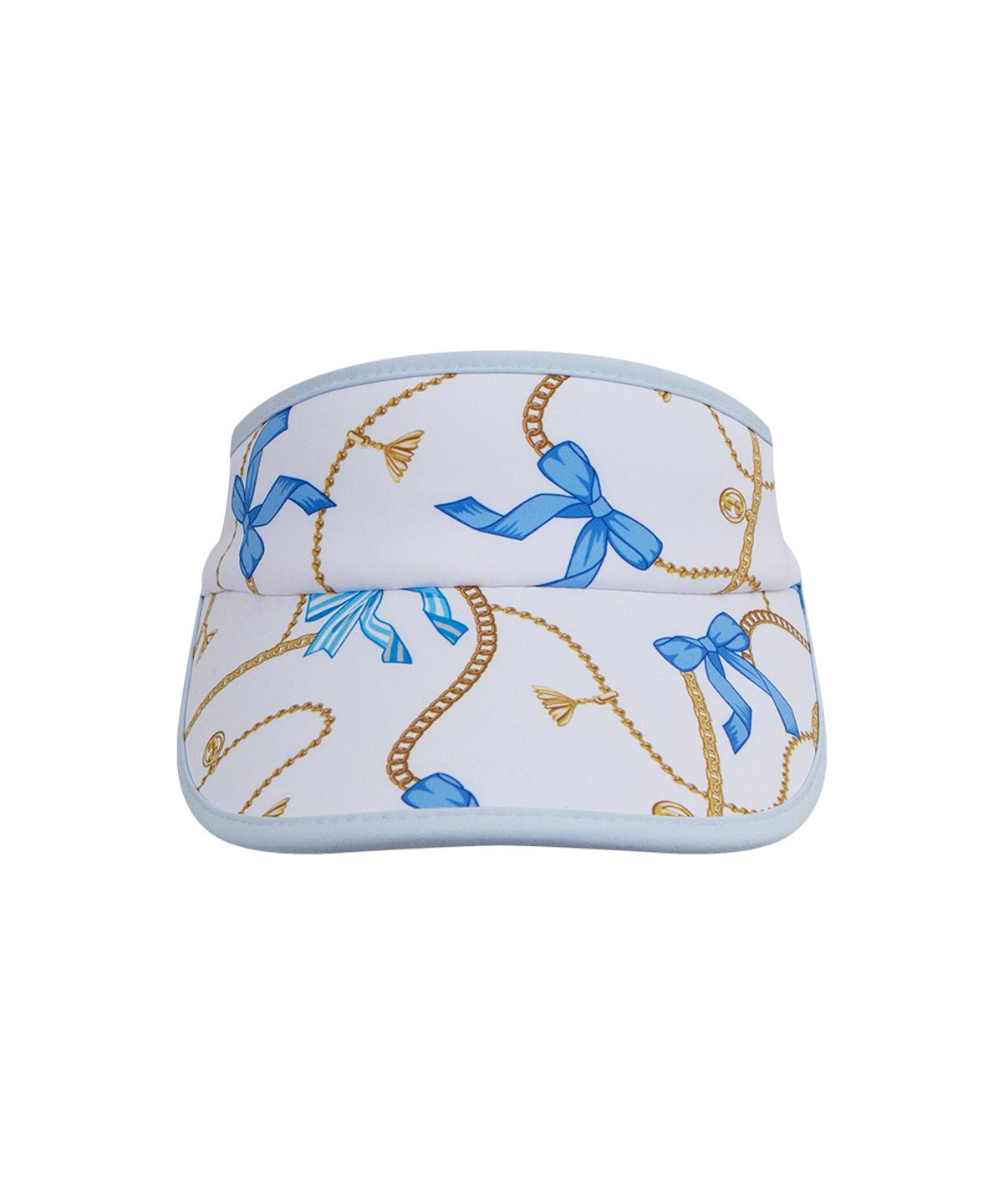 츄쿠츄(CHUCUCHU) 리본 바이저 (FLOWER BLUE) CBFSS-VHT002W