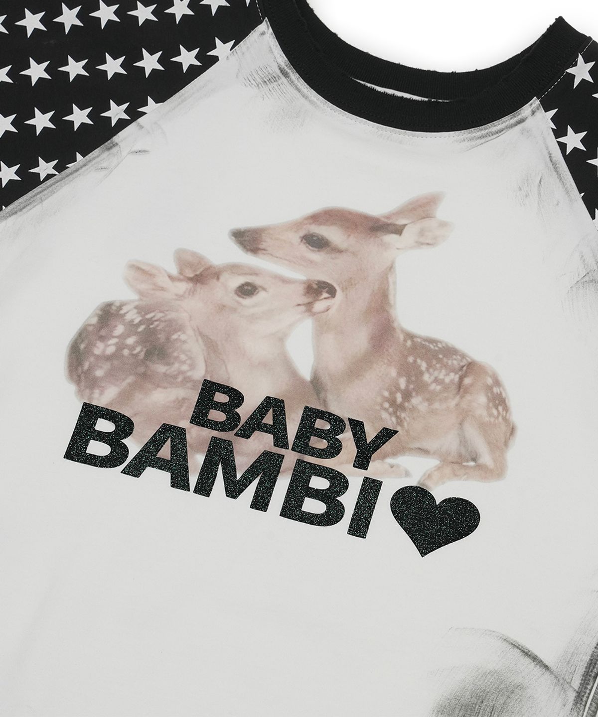 그레일즈(GRAILZ) BABY BAMBI RAGLAN T-SHIRT [WHITE]