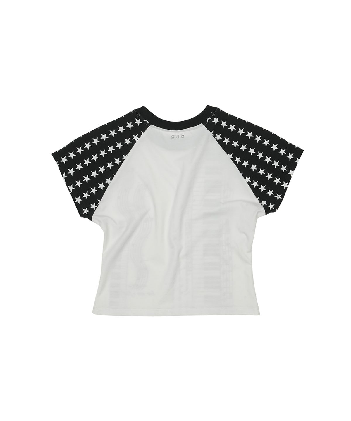 그레일즈(GRAILZ) MUSIC NOTE RAGLAN T-SHIRT [WHITE]