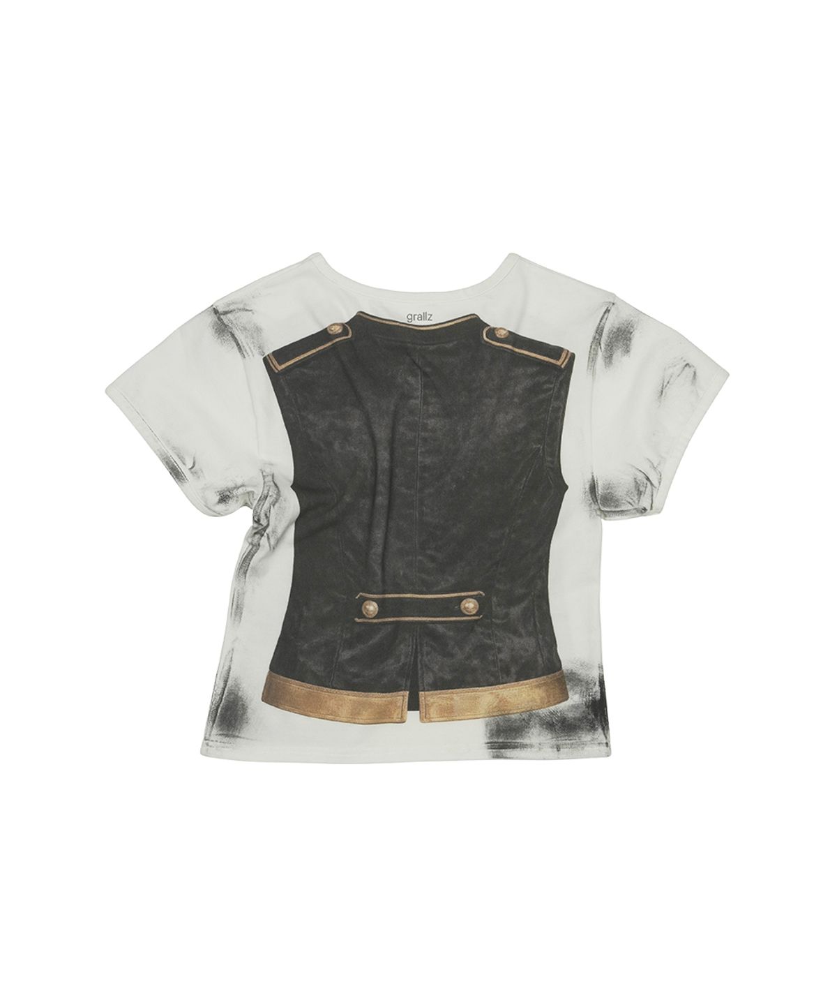 그레일즈(GRAILZ) NAPOLEON ILLUSION T-SHIRT [WHITE]